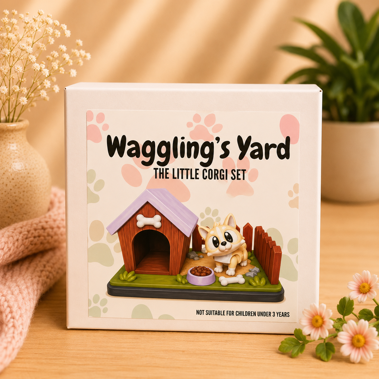 Waggling's Yard - The Little Corgi Set
