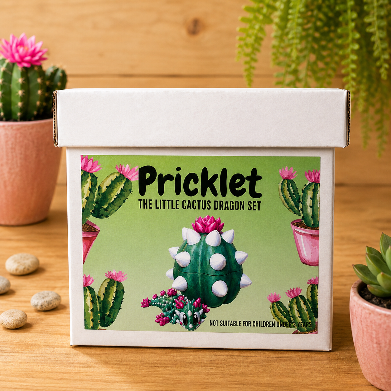 Pricklet - The Little Cactus Dragon Set