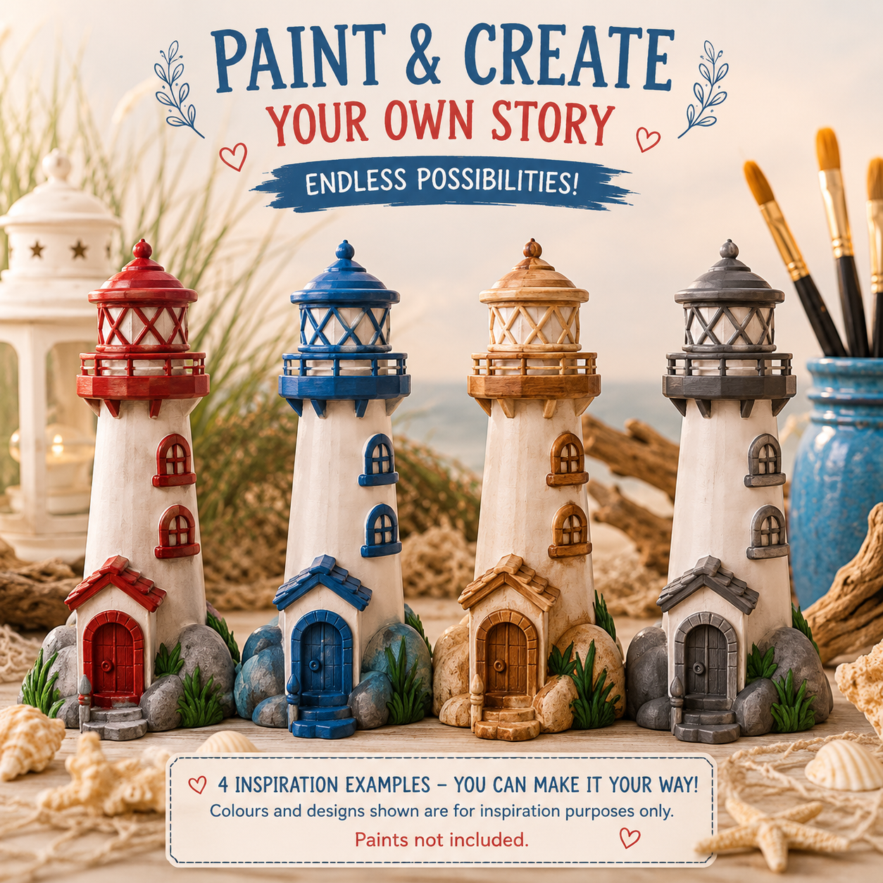 Beach Lighthouse Village