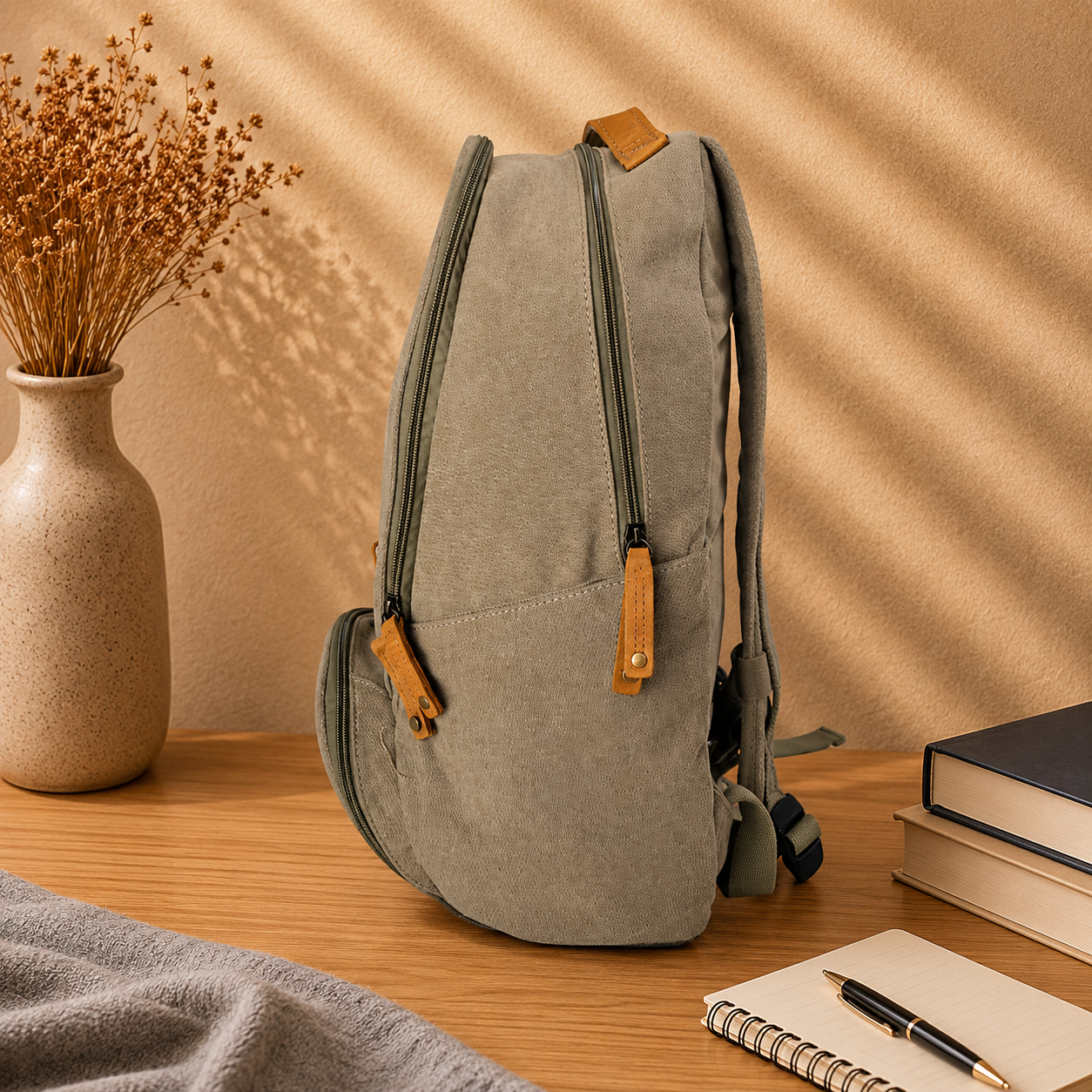 Troop London Utility Backpack With Bottom Pocket