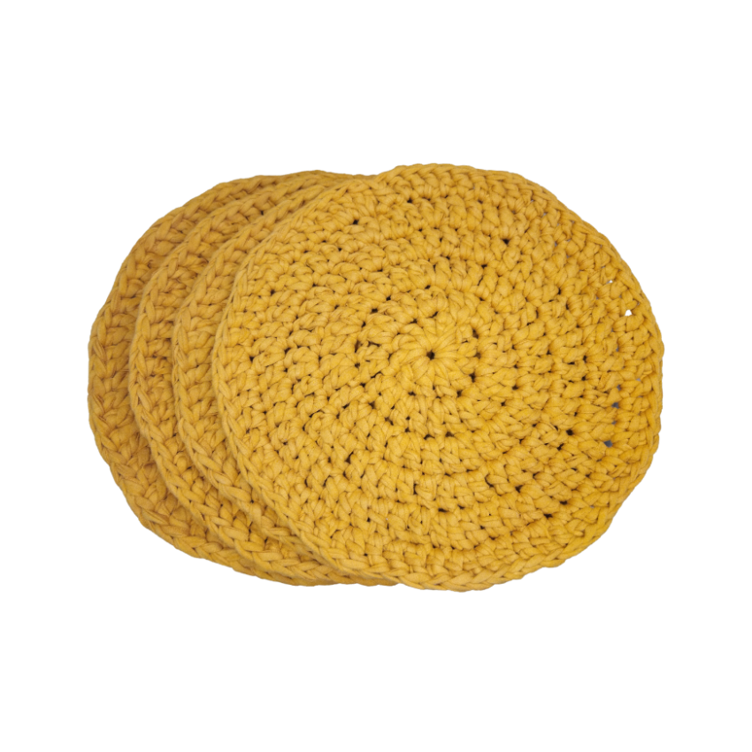 Crochet placemat gift box set