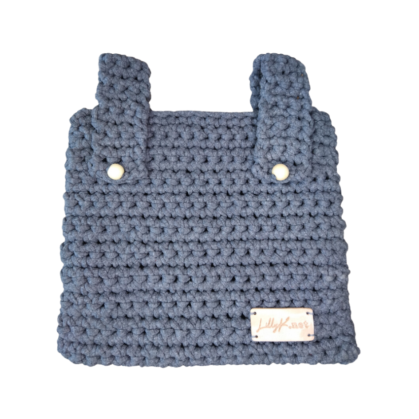 Crochet stroller pouch