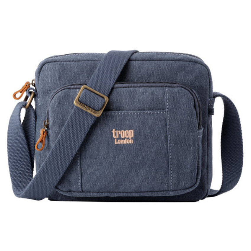 Troop London classic canvas across body bag