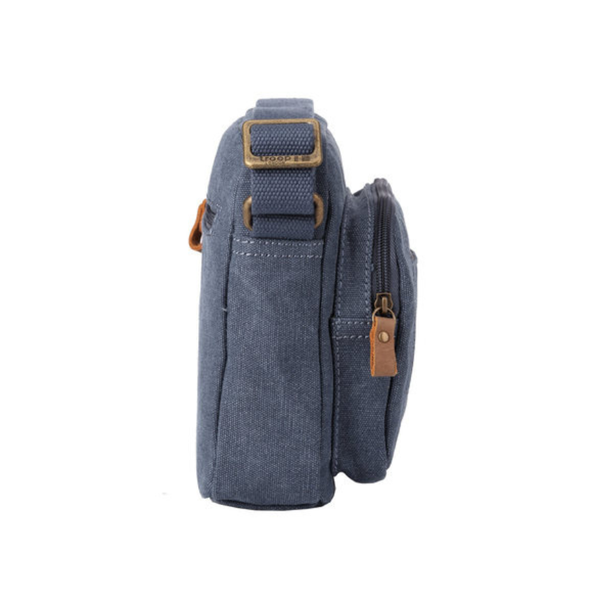 Troop London classic canvas across body bag