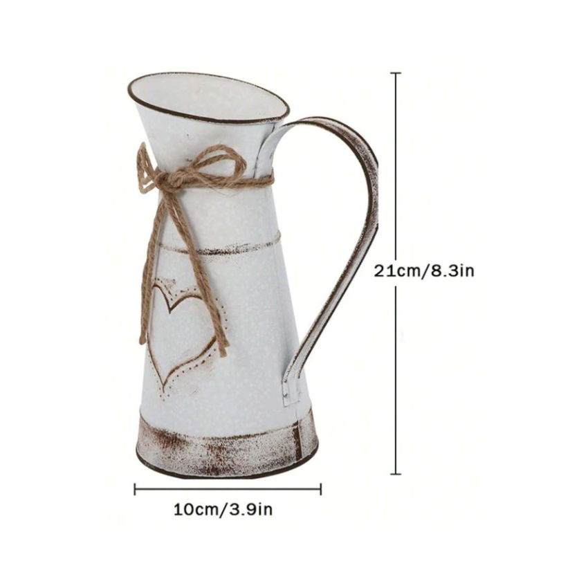 French metal jug