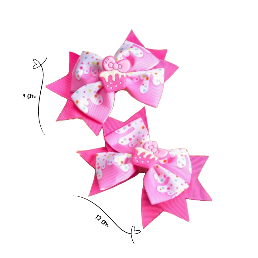 2pc Crocodile hair clips