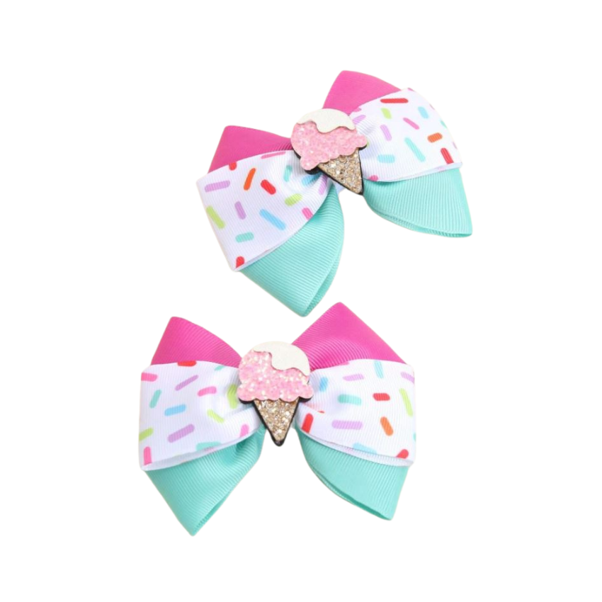 2pc Crocodile hair clips