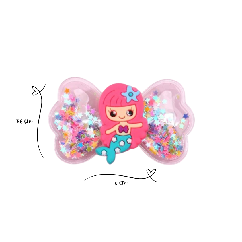 2pc Crocodile hair clips