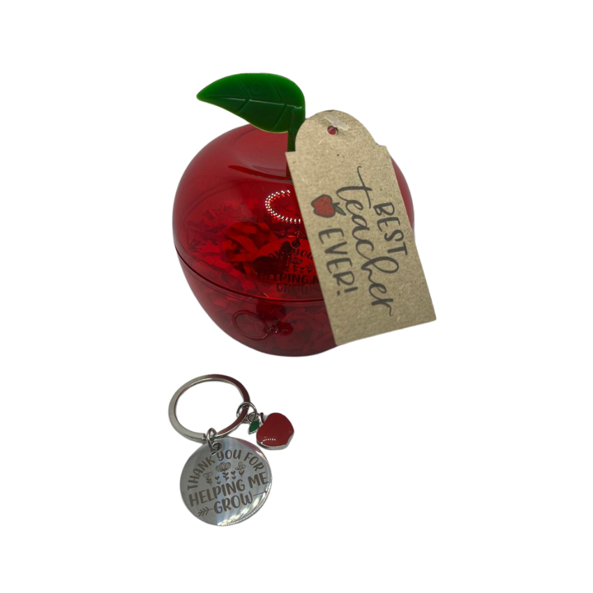 Red apple - Keychain