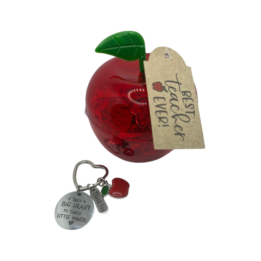 Red apple - Keychain