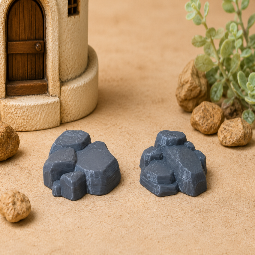 Miniature Rock clusters