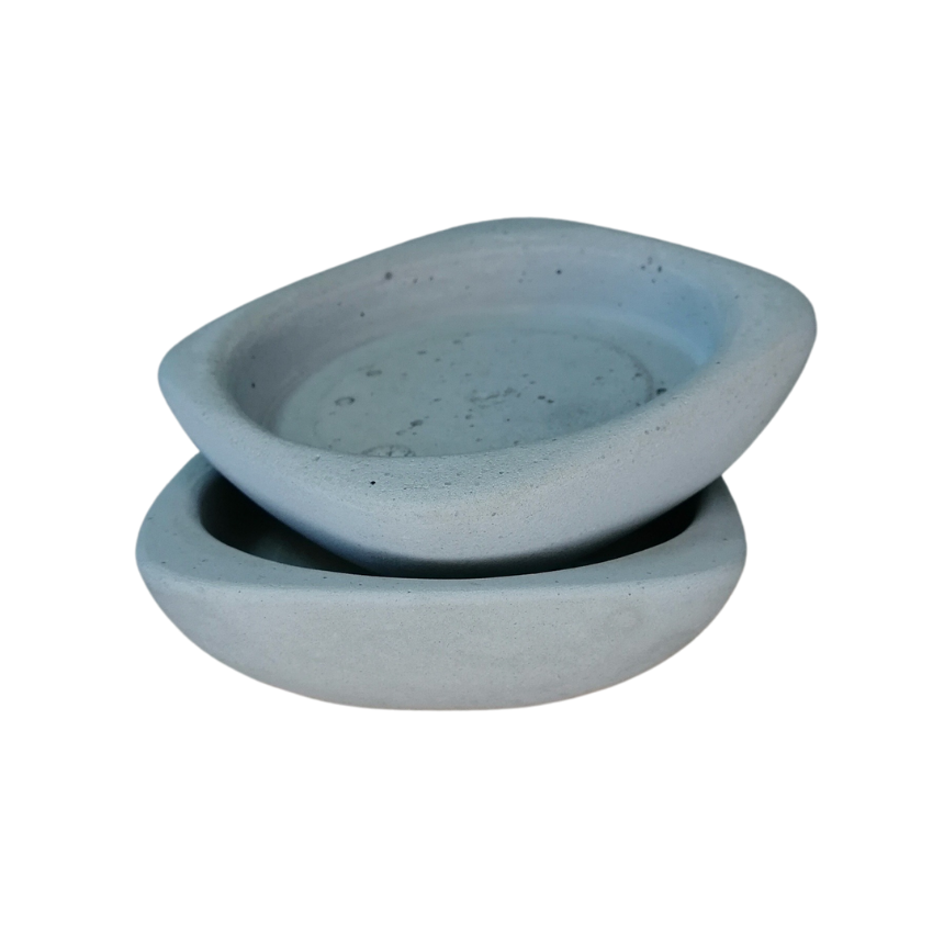 Cement Square Trinket Holder