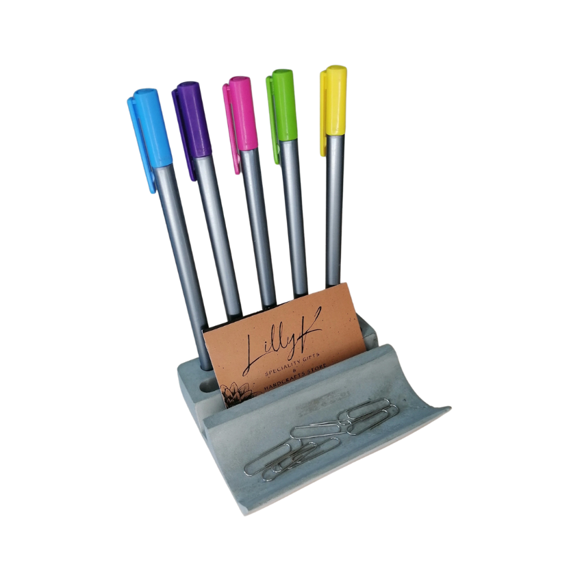 Cement Stationery Holder