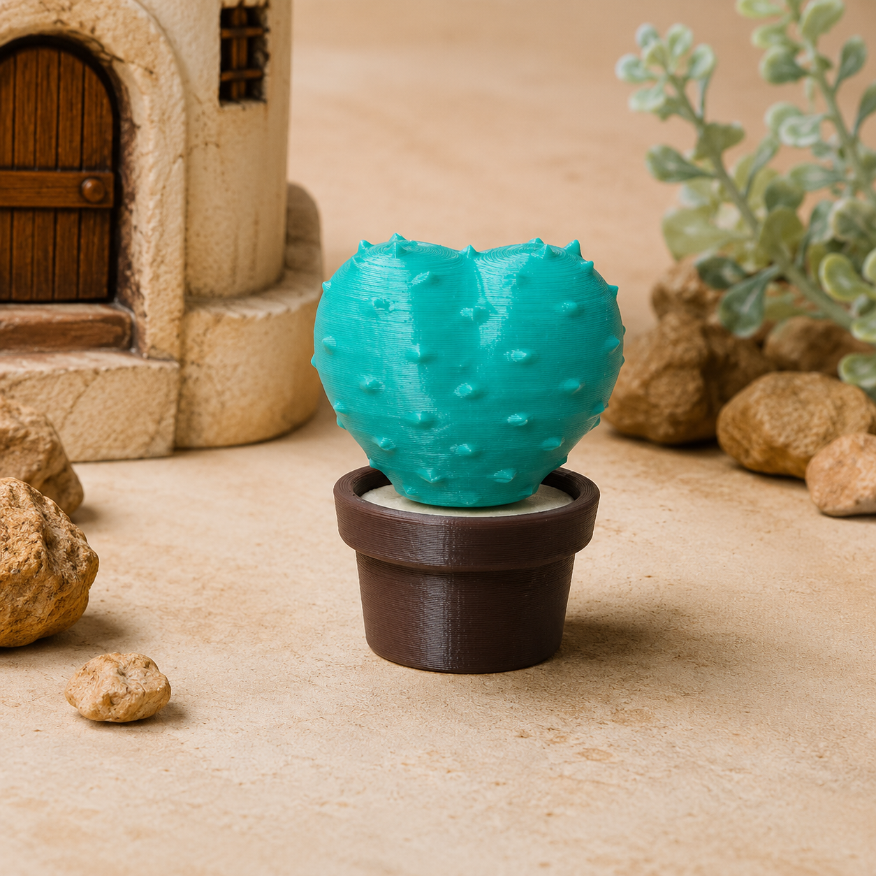 Miniature Short Cactus