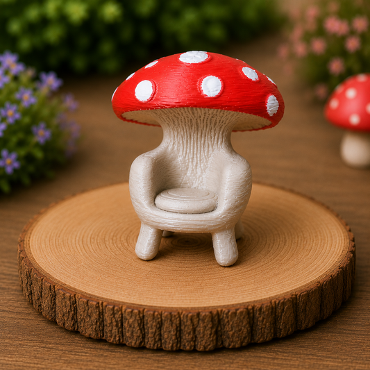 Miniature Mushroom Chair