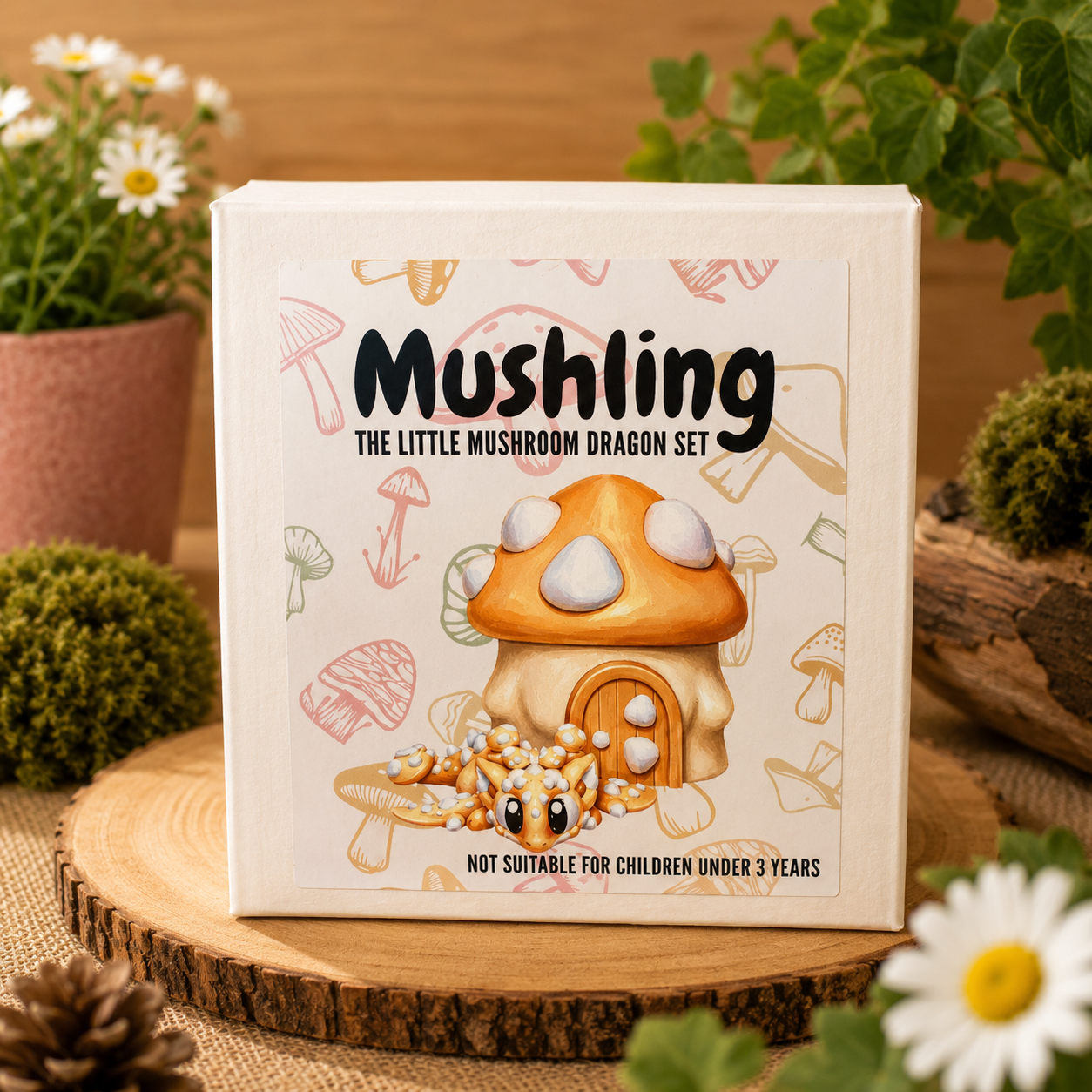 Mushling - The Little Mushroom Dragon Set