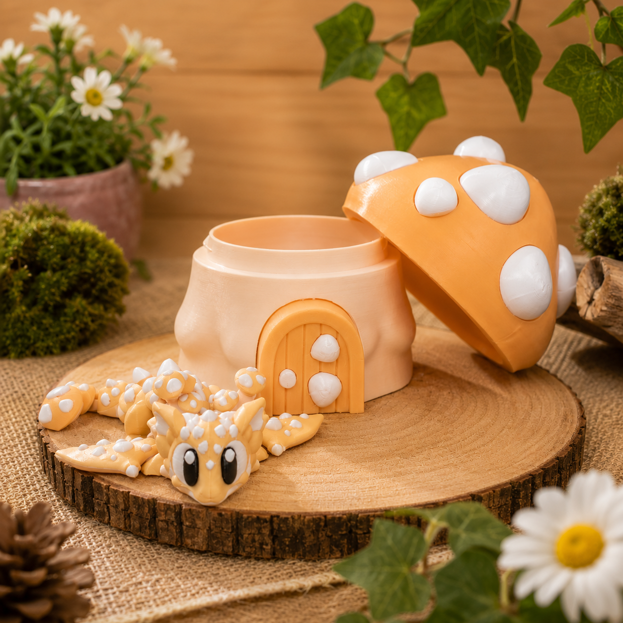 Mushling - The Little Mushroom Dragon Set