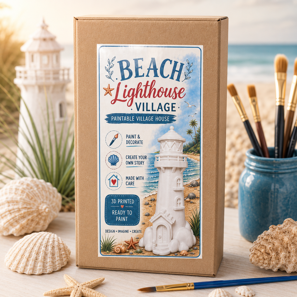 Beach Lighthouse Village