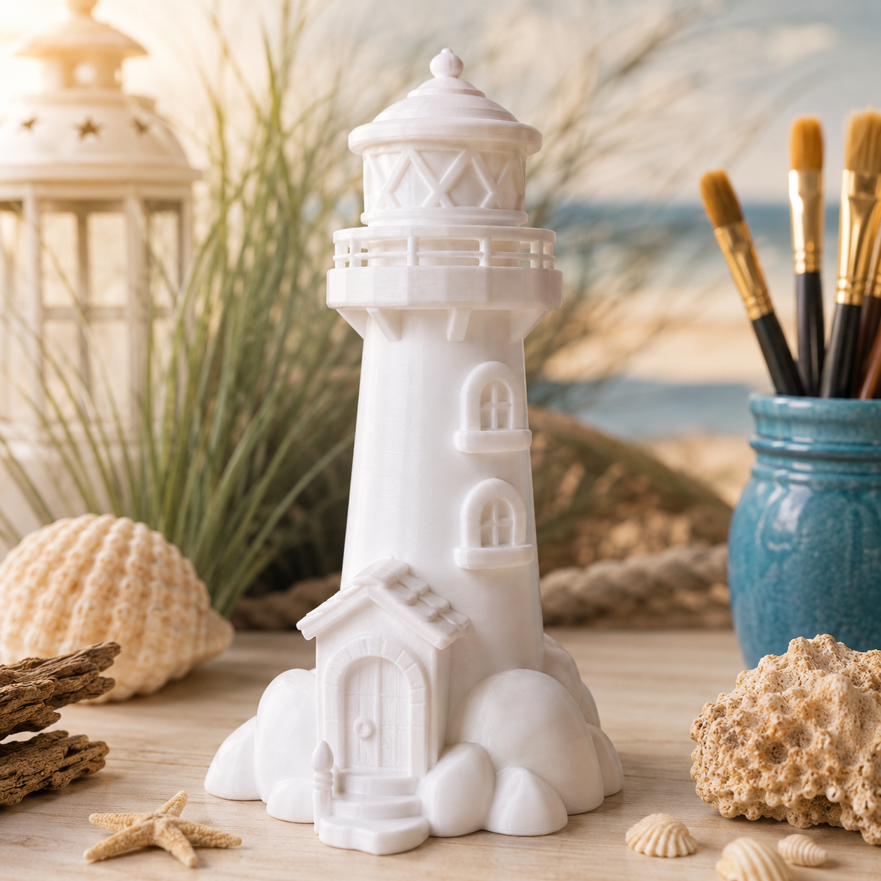 Beach Lighthouse Village