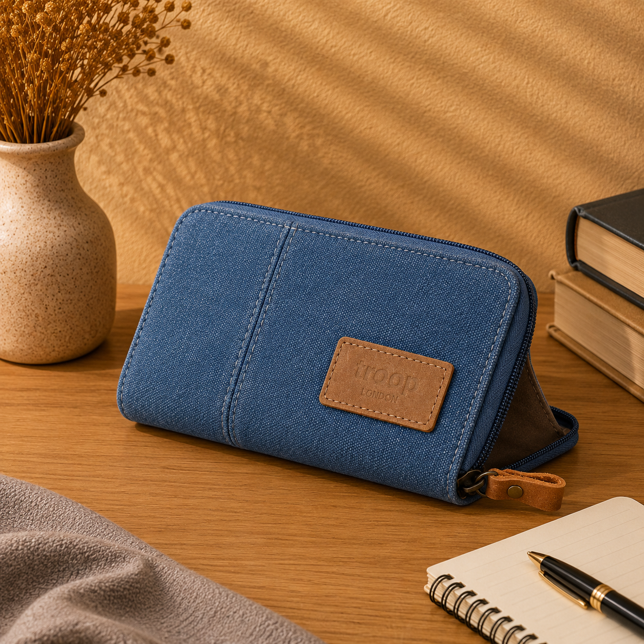 Troop London Wallet Purse Zip Around