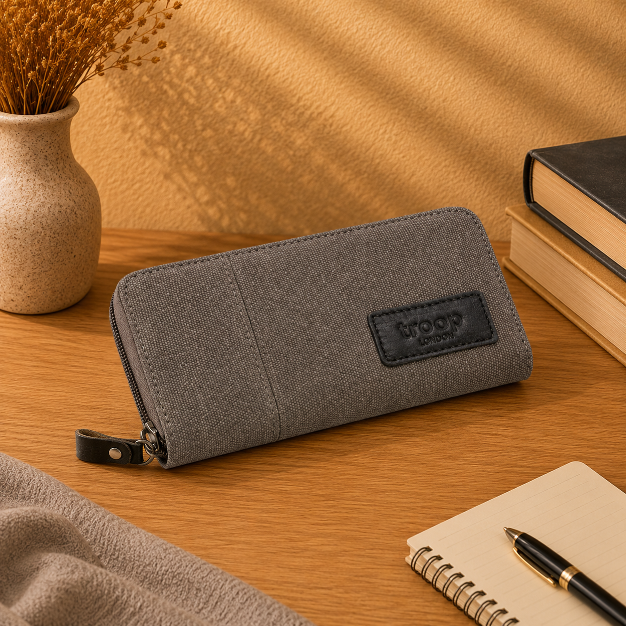 Troop London Wallet Purse Zip Around