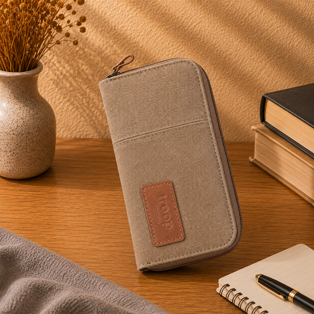 Troop London Wallet Purse Zip Around