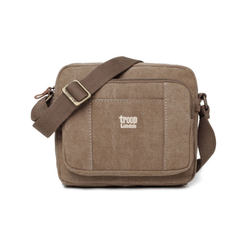 Troop London classic canvas across body bag