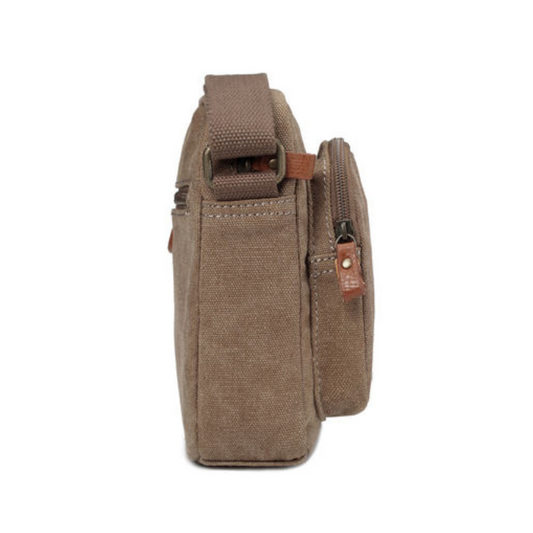 Troop London classic canvas across body bag