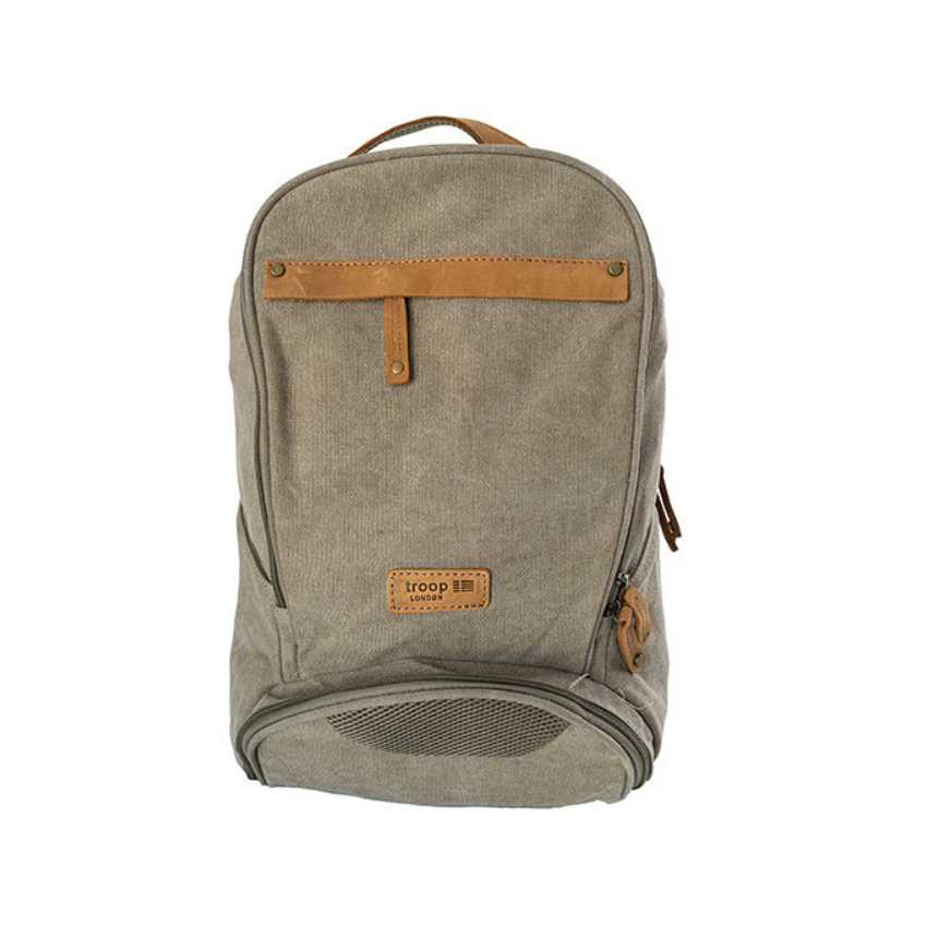 Troop London utility backpack with bottom pocket