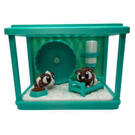 Guinea giggles - The little hutch set