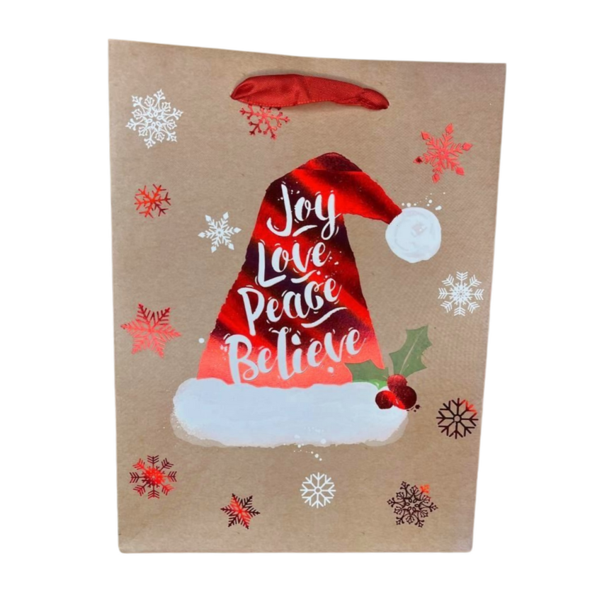 Christmas themed gift bags