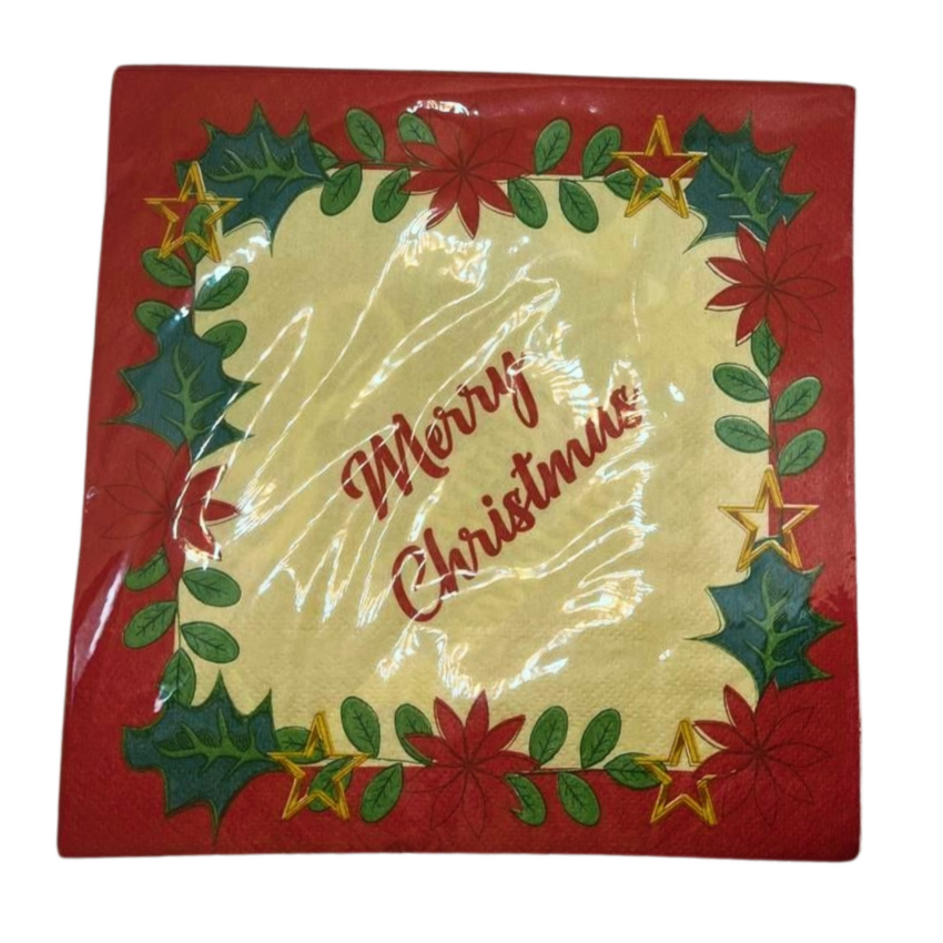 Christmas themed napkins