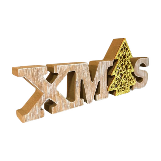 Wooden decoration sign