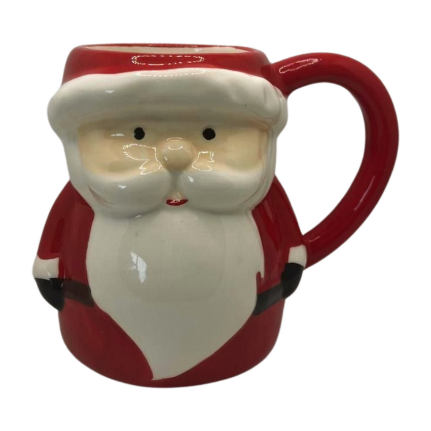 Ceramic Santa mug