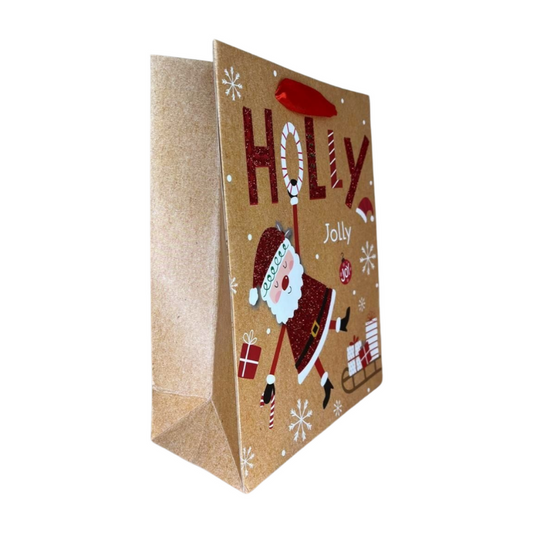 Christmas themed gift bags