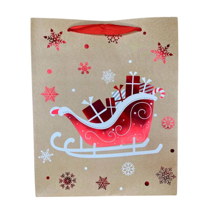 Christmas themed gift bags