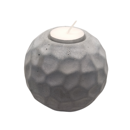 Cement GB candle holder