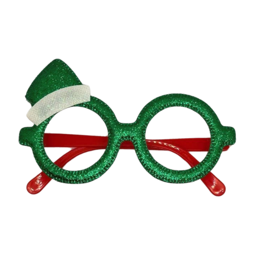 Christmas themed glasses