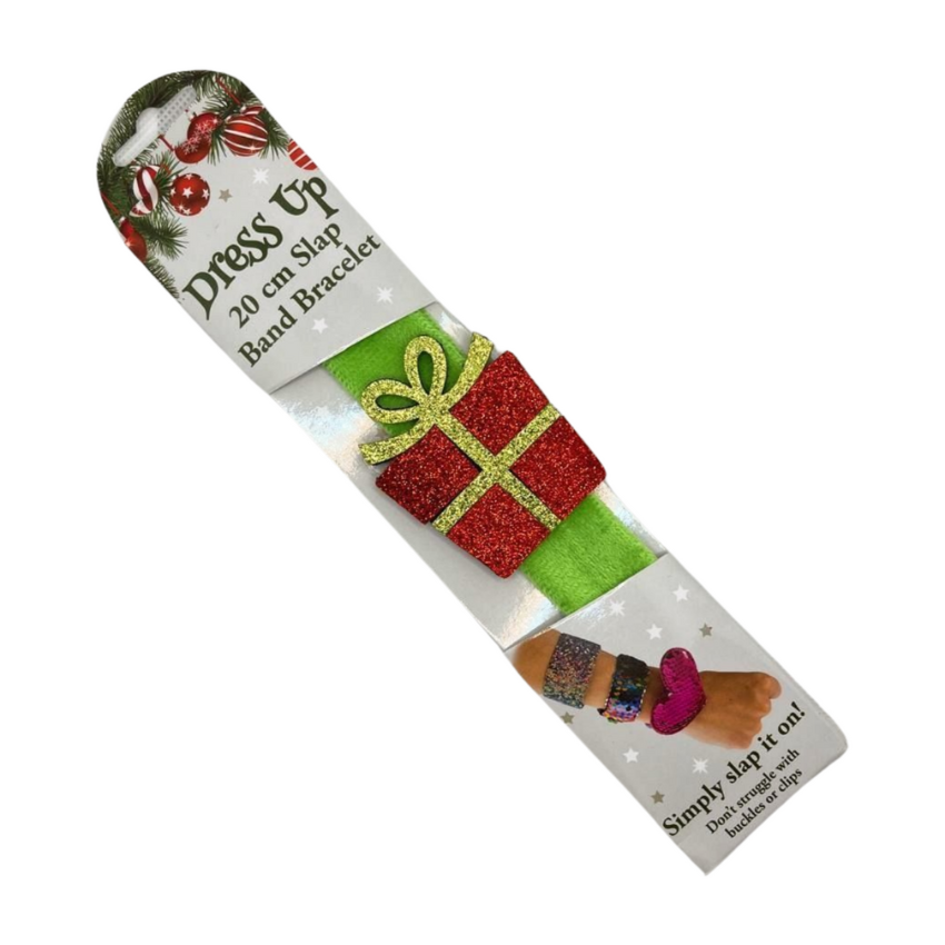 Christmas themed slap bands