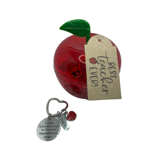 Red apple - Keychain
