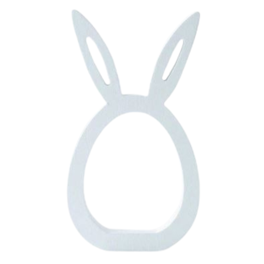 Wooden bunny ear