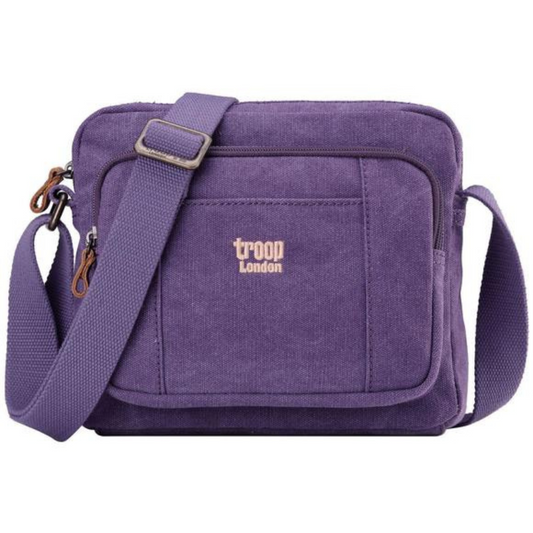 Troop London classic canvas across body bag