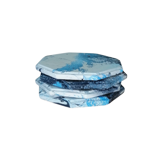 Cement Hydro Dipped Coasters