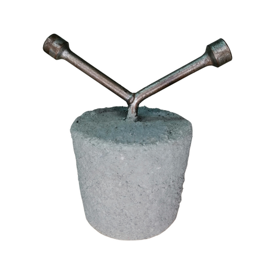 Cement Old Tool Door Stopper