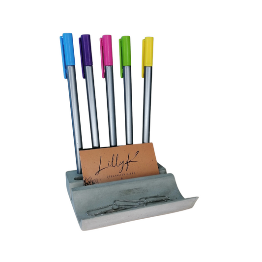 Cement Stationery Holder